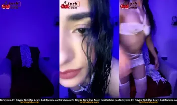 Tango Aslı ifşa Beyaz Jartiyer