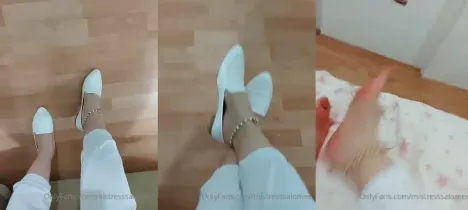 Beyaz ayakkabılı sultan